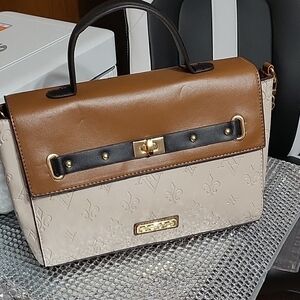 Adrelienne Vittadini Top Handle Satchel